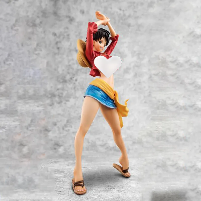 MegaHouse Monkey D. Luffy Excellente Model One Piece Femelle Scale Figures 21cm-2