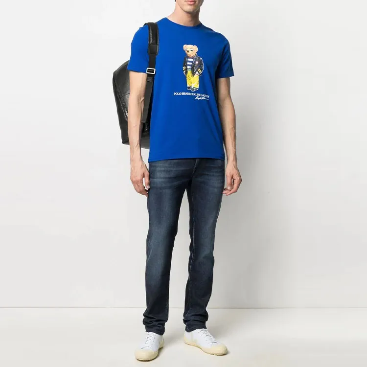 Polo Ralph Lauren T-Shirts Men Blue-3