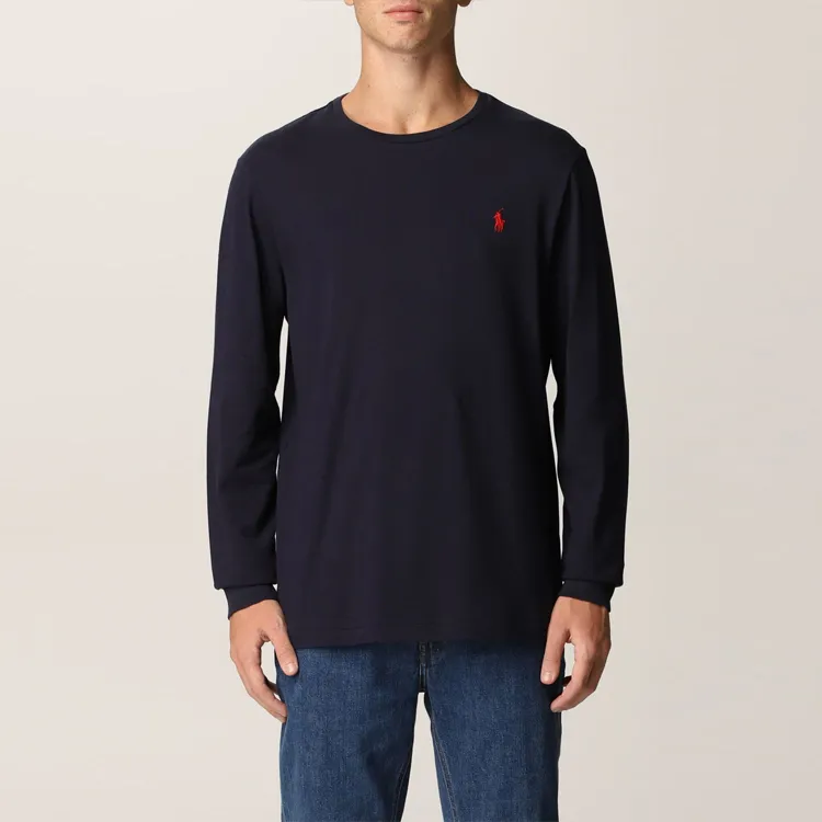 Polo Ralph Lauren T Shirts Men Dark Blue-2