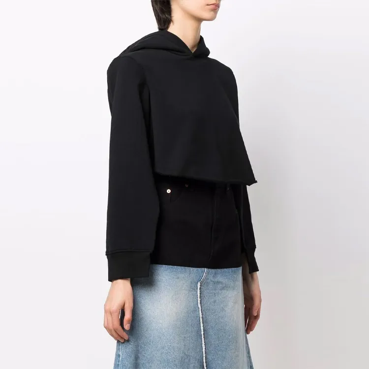 MM6 Maison Margiela Sweatshirts Women's Black-3