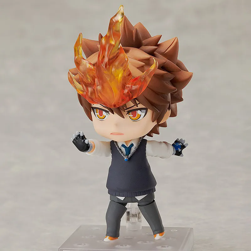 FREEing Family Tutor Hitman Reborn! Tsunayoshi Sawada Chibi Figures 10cm-3