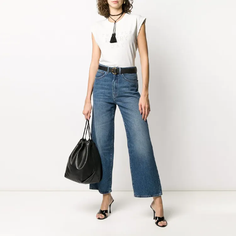 SAINT LAURENT T-Shirt Women's White-3
