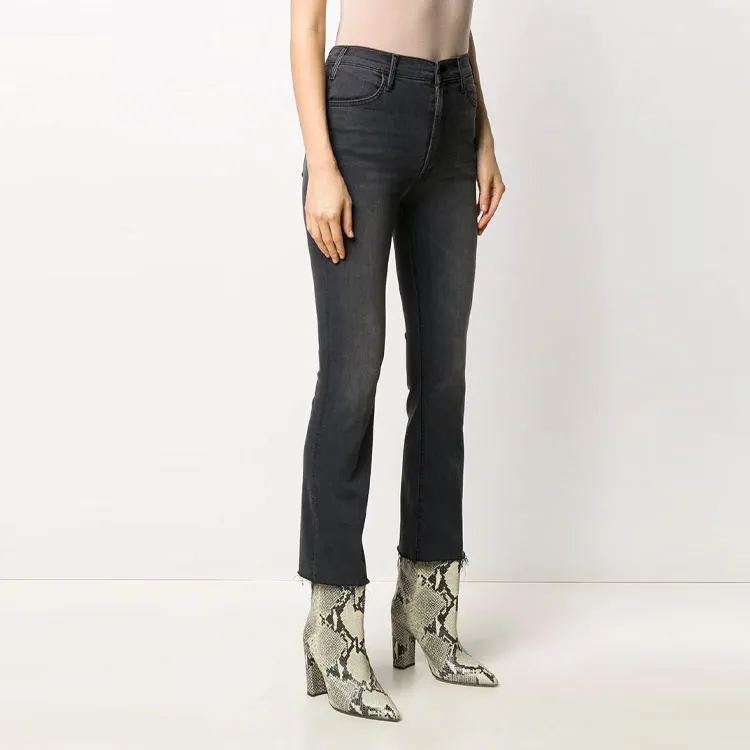 MOTHER Hustler High-rise Flared Jeans-2