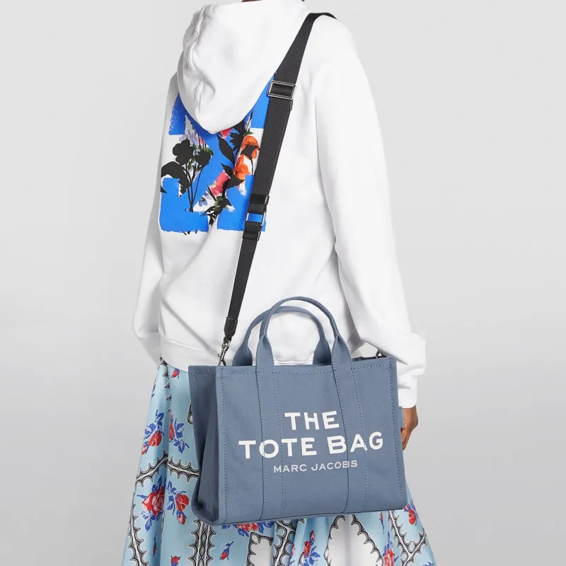 MARC JACOBS The Medium Color Tote Blue Shadow-10