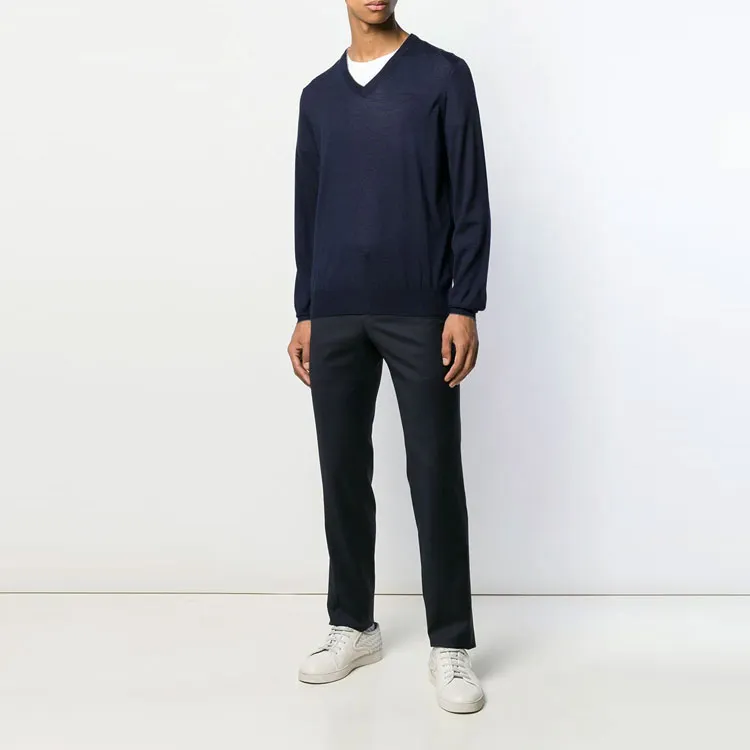 Brunello Cucinelli V Neck Knitted Jumper-2