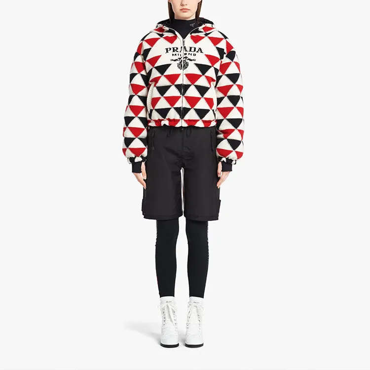 PRADA Down Jackets Women's Red-1