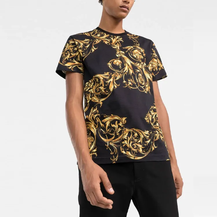 VERSACE JEANS COUTURE SS22 T Shirt Men's Black-3