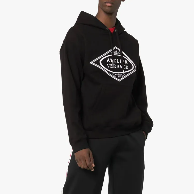 VERSACE Sweatshirts Men Black-1