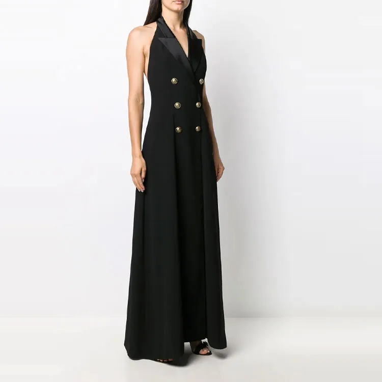 BALMAIN Evening Dresses Women's Black-3