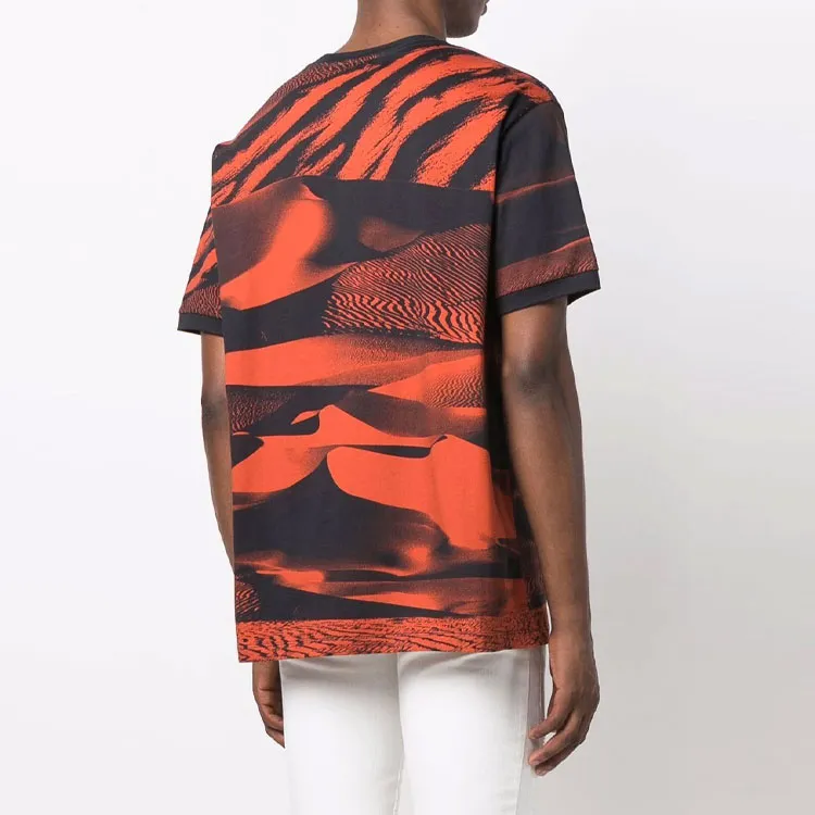 BALMAIN T Shirts Men Black Red-3