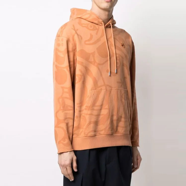 KENZO Sweatshirts Men Orange-2