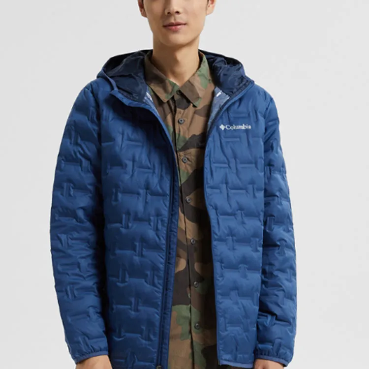 Columbia City Outdoor Collection Down Jacket Men's Blue-2