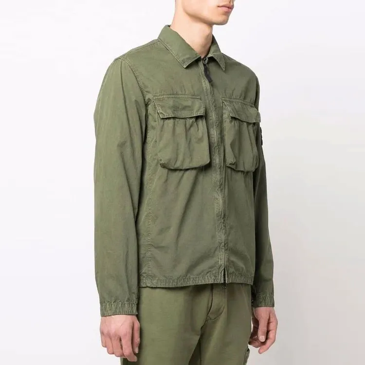 STONE ISLAND SS22 Jacket Men's Green-3