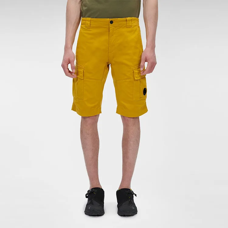 C.P. Company Stretch Sateen Cargo Shorts-2
