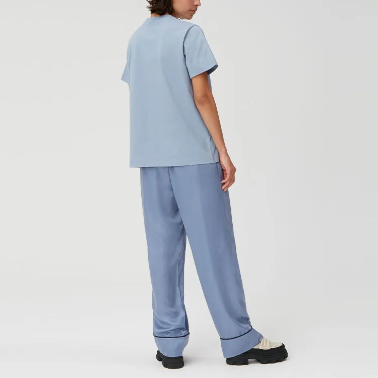 GANNI T Shirt Women's Light Blue-3