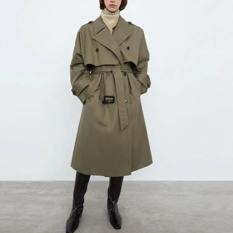 TOTEME Coats Women's Army Green-2