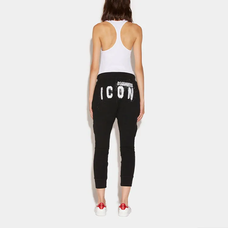DSQUARED 2 Icon Logo Printed Track Pants-2