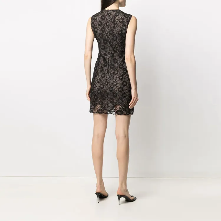 Stella McCartney Sleeveless Dresses Women's Black-3