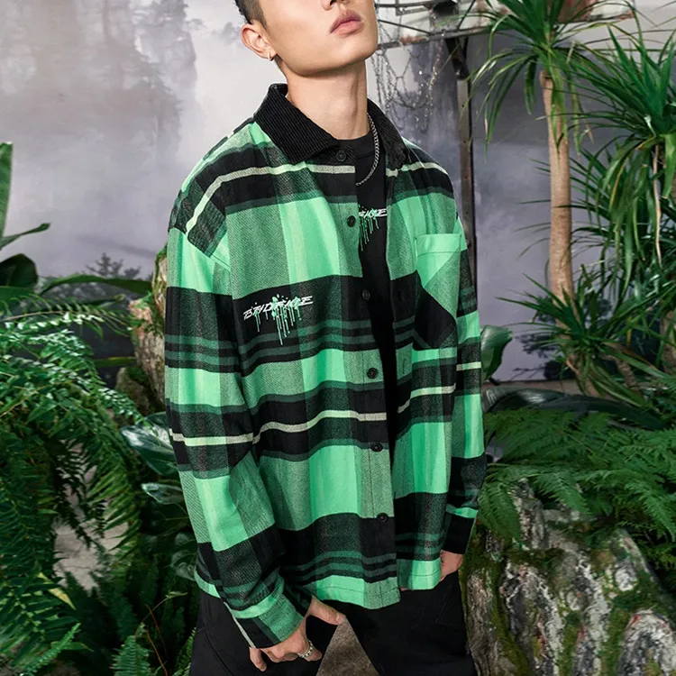 LINING Badfive Shirts Men Green-5