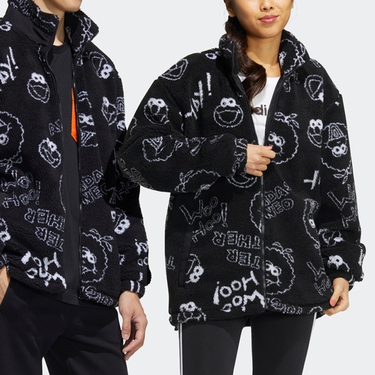 Adidas Neo x ZHIMAJIE Jacket Unisex Black L - POIZON Adidas Neo x ZHIMAJIE Jacket Unisex Black L - POIZON