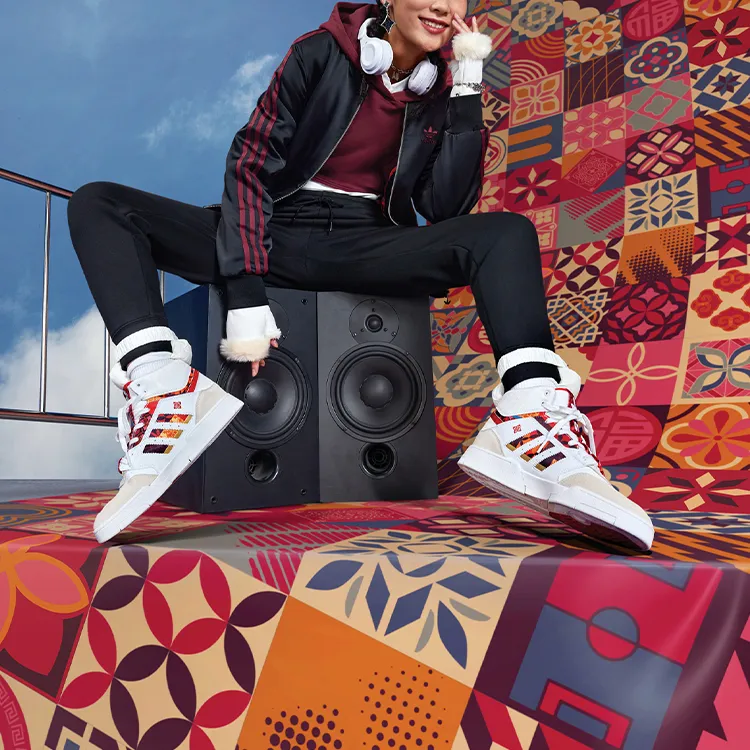 Adidas Originals Puffer Jacket Winter Women's Swirl Neon Red-1