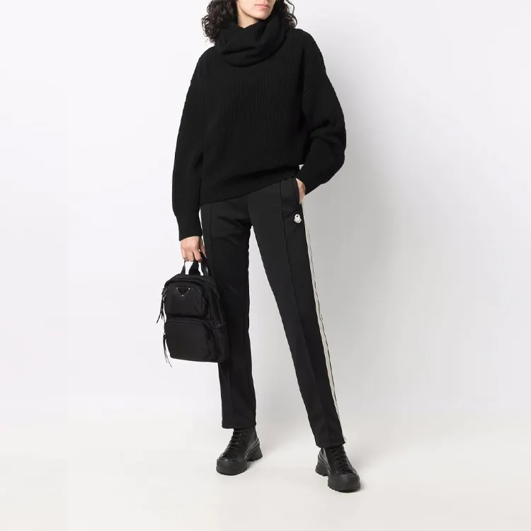 Moncler X Palm Angels T-Neck Knitted Sweatshirt-2