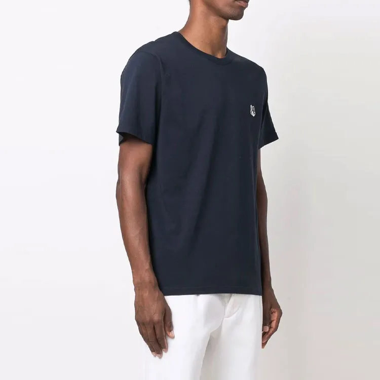 Maison Kitsune T Shirts Men Blue-3
