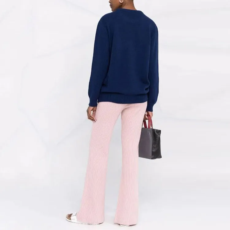 ALBERTA FERRETTI SS22 Loose Fit Sweater Women's Blue-2