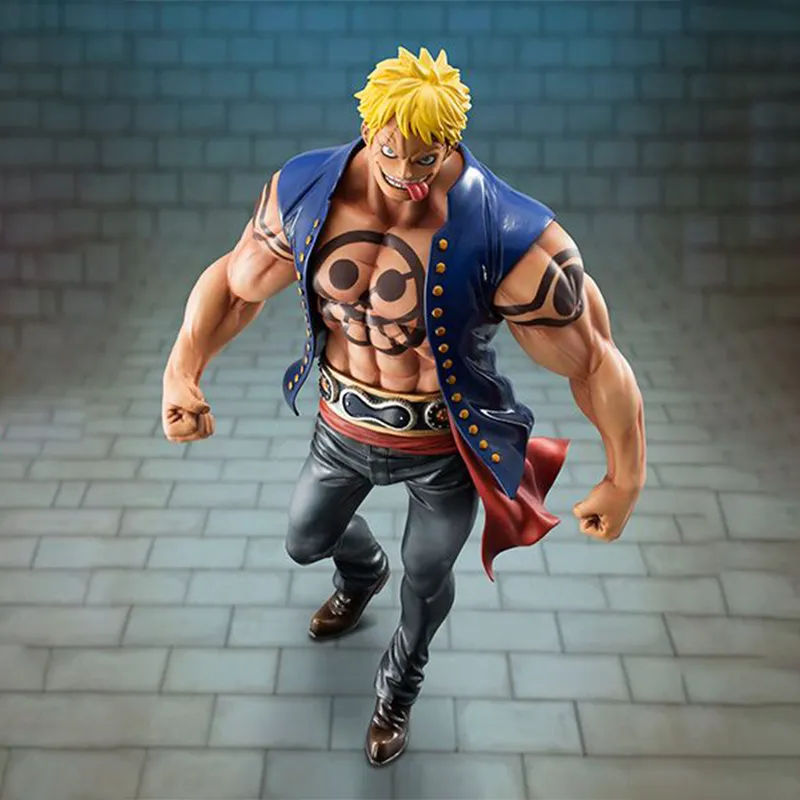 MegaHouse One Piece POP SA Sailing Again Luffy Spring Fruit New World Bellamy Scale Figures 25cm-2