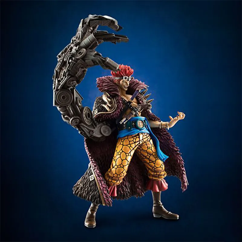 MegaHouse Eustass Kid Pop One Piece Neo Maximum Scale Figures 22cm-2