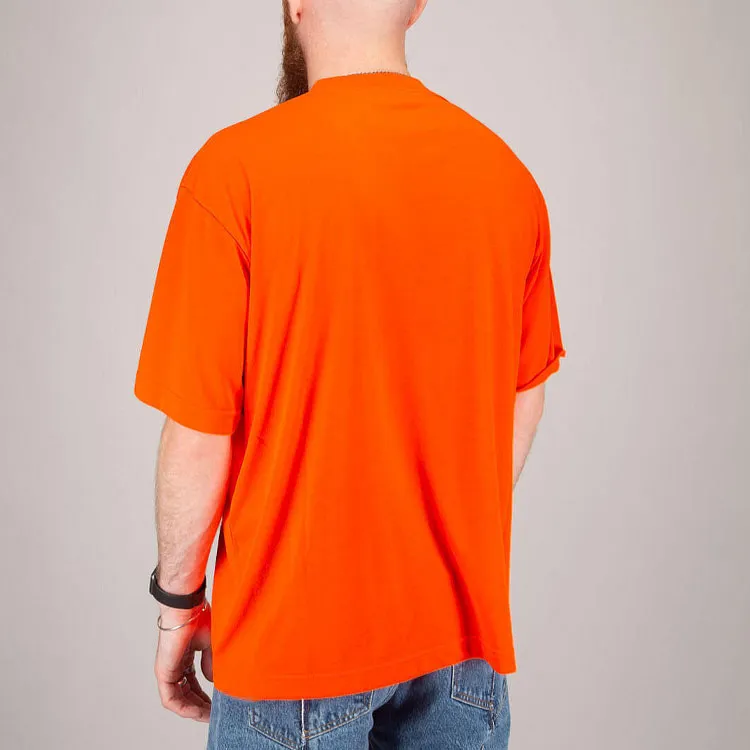 Balenciaga T Shirt Loose Fit Men's Orange-5