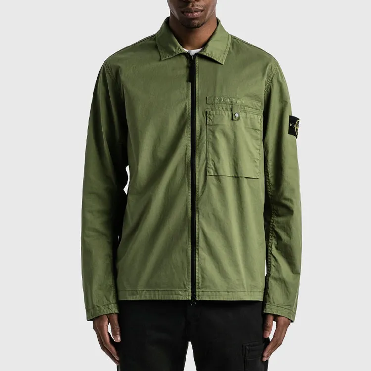 STONE ISLAND FW22 Jackets Coats Men's Army Green-4