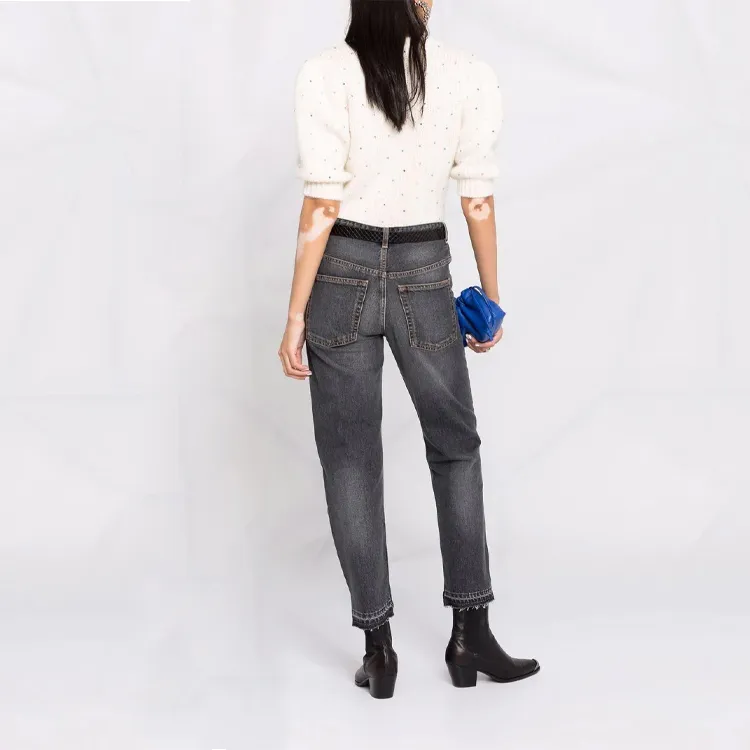 ISABEL MARANT ETOILE High-rise Tapered Jeans-3