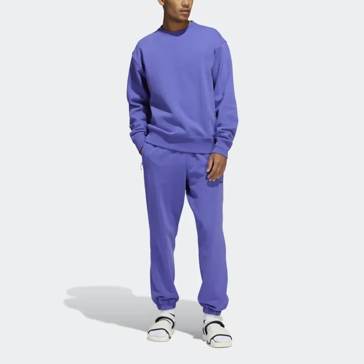 Adidas Originals Pharrell Williams Sweatshirts Unisex Blue-3