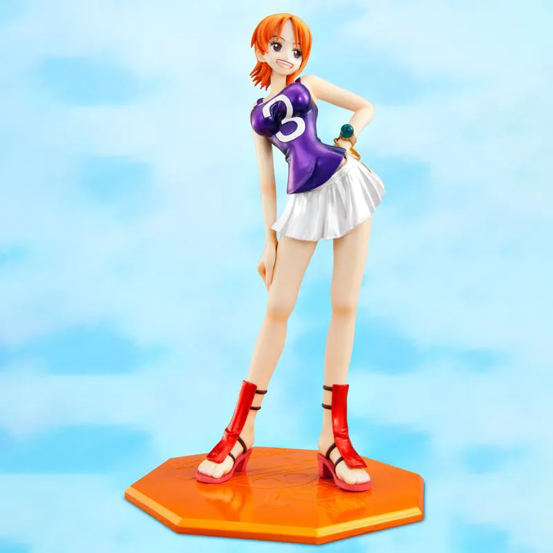 MegaHouse Nami P.o.p One Piece Limited Edition Ver.2 Repaint Scale Figures 21cm-2