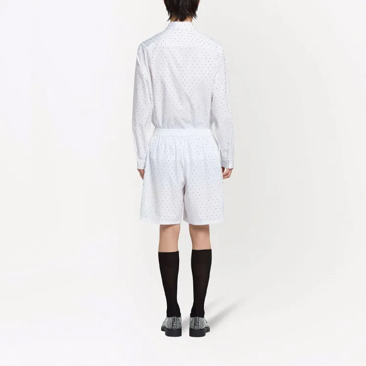 PRADA Casual Shorts Men White-2