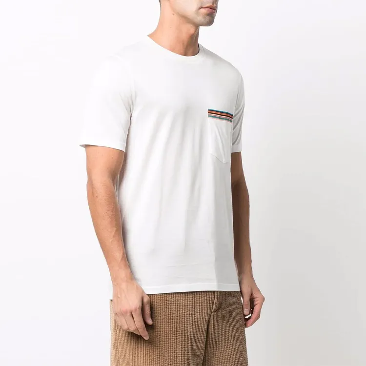 Paul Smith Stripe Printed Crewneck T Shirt-2