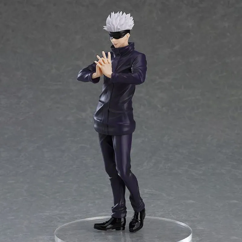 GOOD SMILE COMPANY Pop Up Parade Jujutsu Kaisen Satoru Gojo Figure Navy-3