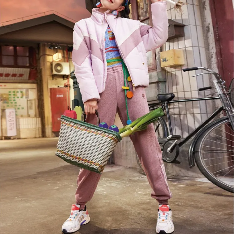 Adidas Neo Puffer Jacket Winter Women's Pink-2