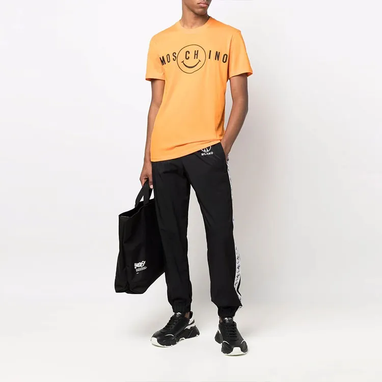 MOSCHINO T-Shirts Men Orange-1