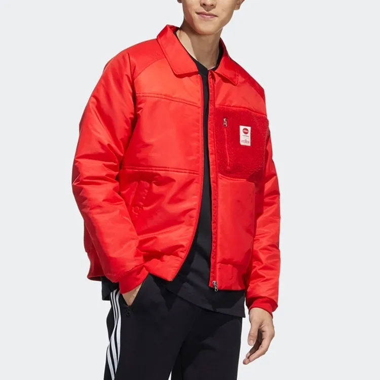 Adidas x ZHIMAJIE Puffer Jacket Men's Red-5