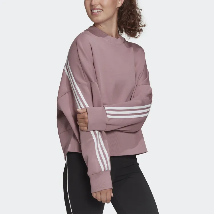 Adidas Sweatshirts Women's Purple Pink-2