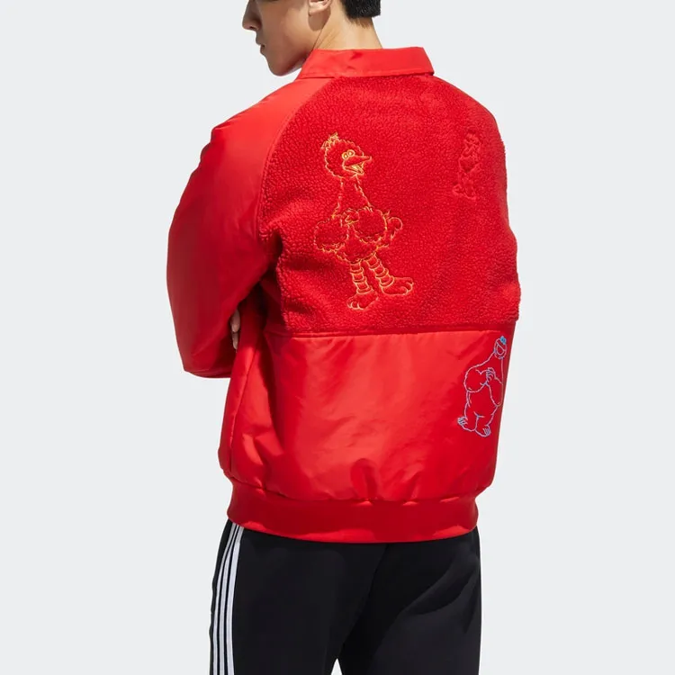 Adidas x ZHIMAJIE Puffer Jacket Men's Red-2