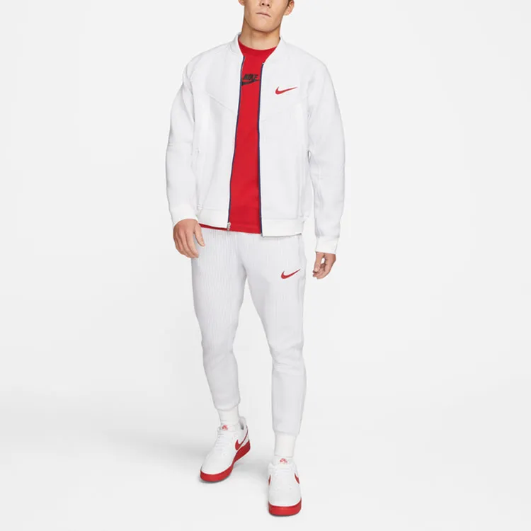 Nike Jackets Men White-2