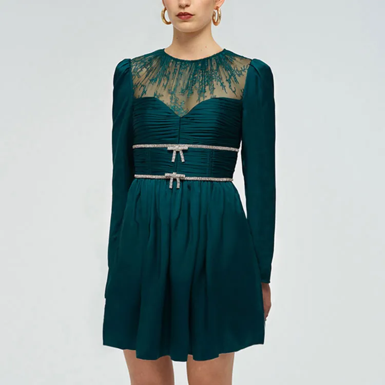 Self portrait Long Sleeved Dresses Women's Jasper-1