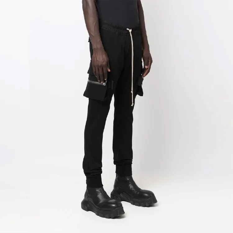 RICK OWENS Mastodon Cargo Track Pants-1