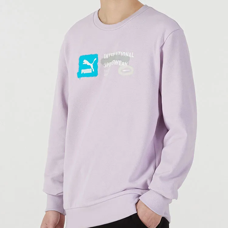 PUMA Sweatshirts Men Purple-4