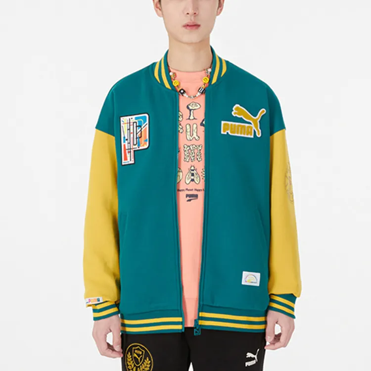 PUMA Baseball Jerseys Unisex Green-4