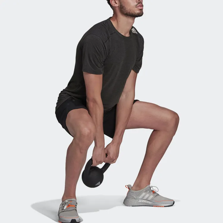 Adidas Set-in Sleeve T-Shirt Men's Black-1