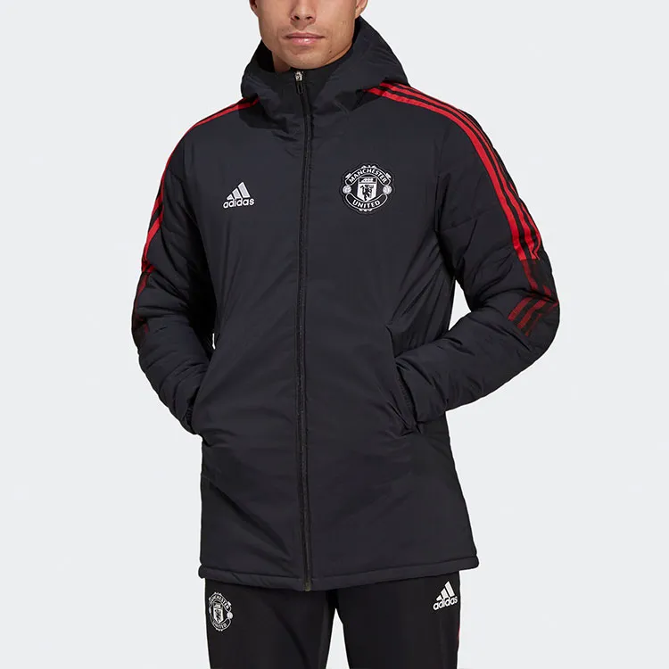 Adidas MANCHESTER UNITED THEATRE OF DREAMS Puffer Jackets Men Black-3